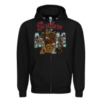Black Senior Mom 2023 Zipper Hoodie - CowhideDigitalArt