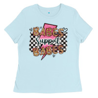 Baby Blue babes support babes Ladies Tee - Artiststas