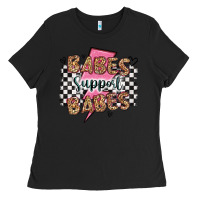 Black babes support babes Ladies Tee - Artiststas