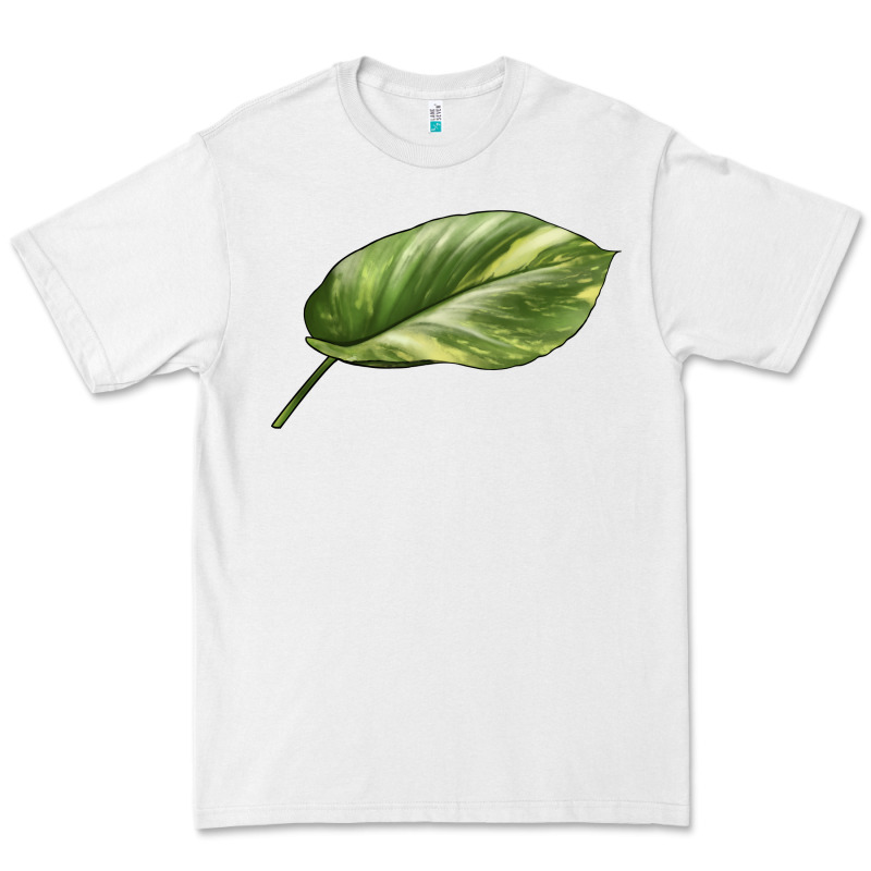 Golden Pothos Leaf Premium Tee by LillyAllenDesigns | Teevron