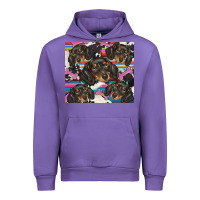 Tulip dachshund Urban Hoodie - BarkalooDesign