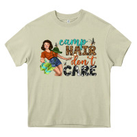Mossy Camp Hair Don't Care Heavy Core Tee - BundleAndBundleShop