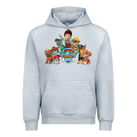 Heather Grey Paw GIFT Patrol  11 Urban Hoodie - lanVoArt