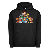 Pigment Black Paw GIFT Patrol  11 Urban Hoodie - lanVoArt