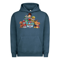 Pigment Midnight Navy Paw GIFT Patrol  11 Urban Hoodie - lanVoArt