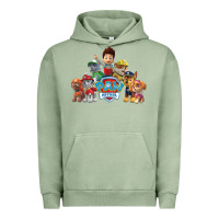 Pigment Oil Green Paw GIFT Patrol  11 Urban Hoodie - lanVoArt