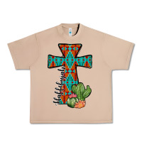 Burro aztec cactus cross Urban Heavy Tee - JahusDesignShop