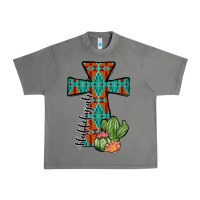 Tornado aztec cactus cross Urban Heavy Tee - JahusDesignShop