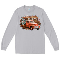 Moon Dust merry christmas truck Long Sleeve Tee - CowGirlArtShop