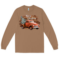 Toasted Coconut merry christmas truck Long Sleeve Tee - CowGirlArtShop