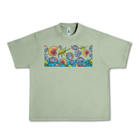 Oil Green sea shells Urban Heavy Tee - TumblerDesignByShophia