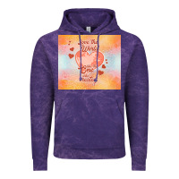 Cloud Purple love the world like the one Vintage Hoodie - TumblerDesignByShophia