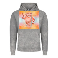 Cloud Rock love the world like the one Vintage Hoodie - TumblerDesignByShophia