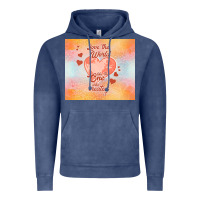 Vintage Denim love the world like the one Vintage Hoodie - TumblerDesignByShophia