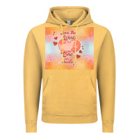 Vintage Mustard love the world like the one Vintage Hoodie - TumblerDesignByShophia