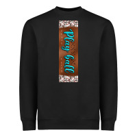 Black baseball pen wraps Heavyweight Sweatshirt - BundleAndBundleShop