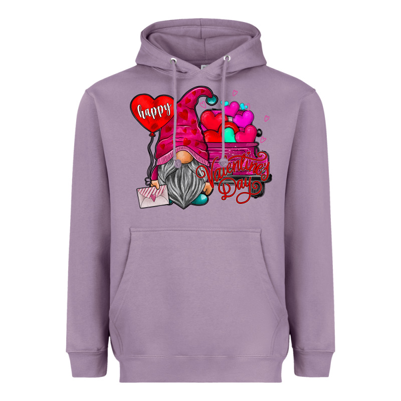 Happy Valentines Day Heavyweight Hoodie by SublimationCraftShop | Teevron