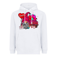 White happy valentines day Heavyweight Hoodie - SublimationCraftShop