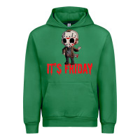 Emerald Funny Friday 13th Funny Halloween Horror Urban Hoodie - lanVoArt