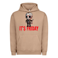Pigment Burro Funny Friday 13th Funny Halloween Horror Urban Hoodie - lanVoArt