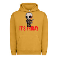 Pigment Peanut Butter Funny Friday 13th Funny Halloween Horror Urban Hoodie - lanVoArt
