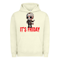 Pigment Pistachio Funny Friday 13th Funny Halloween Horror Urban Hoodie - lanVoArt