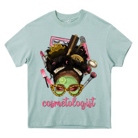Arona Afro Messy Bun Cosmetologist Heavy Core Tee - BundleAndBundleShop