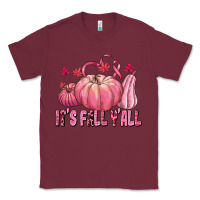 Burgundy its fall yall Classic Tee - texasbilliewilder