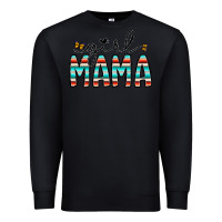 Black girl mama Premium Sweatshirt - CowhideDigitalArt