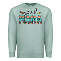 Seafoam girl mama Premium Sweatshirt - CowhideDigitalArt