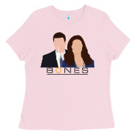 Bubblegum Pink booth and brennan bones tv Ladies Tee - lanVoArt