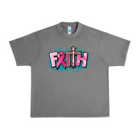 Tornado Cancer Faith Cross Urban Heavy Tee - HowdyJamesFarm