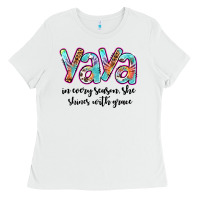 White yaya Ladies Tee - Artiststas