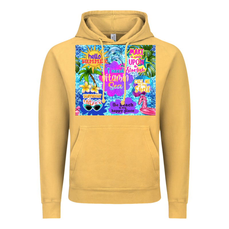 I Need Vitamin Sea Vintage Hoodie by TumblerDesignByShophia | Teevron