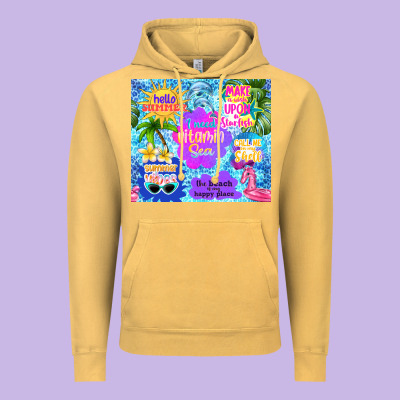 I Need Vitamin Sea Vintage Hoodie Designed By Tumblerdesignbyshophia