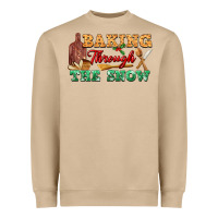 Baking Through The Snow Heavyweight Sweatshirt | Teevron