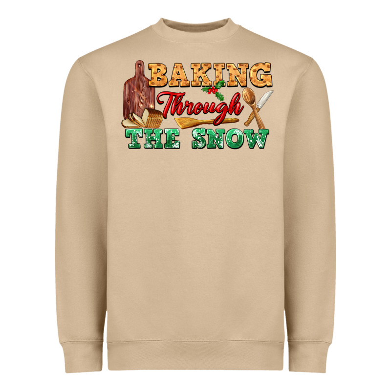 Baking Through The Snow Heavyweight Sweatshirt by FaDigitalArtStudio | Teevron