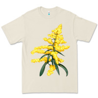 Bone Botanical Goldenrod Illustrations Premium Tee - LillyAllenDesigns