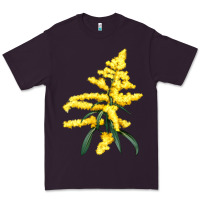 Plum Botanical Goldenrod Illustrations Premium Tee - LillyAllenDesigns