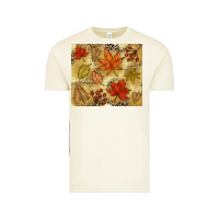 Vintage Arctic Fall leaves Vintage Tee - NancyCooperArtShop