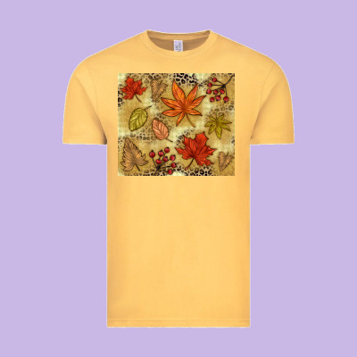 Fall Leaves Vintage Tee Designed By Nancycooperartshop