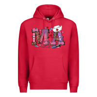 Cardinal valentines day ma nurse Premium Hoodie - RanaPortraitStore