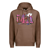 Chestnut valentines day ma nurse Premium Hoodie - RanaPortraitStore