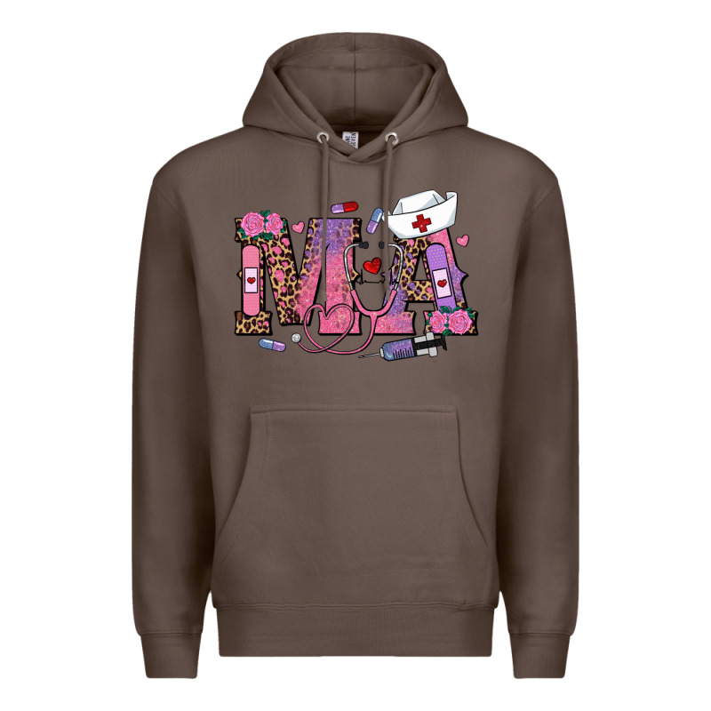 Valentines Day Ma Nurse Premium Hoodie by RanaPortraitStore | Teevron