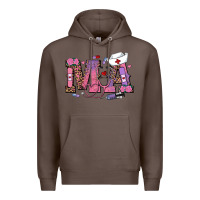 Coffee valentines day ma nurse Premium Hoodie - RanaPortraitStore