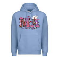 Colony Blue valentines day ma nurse Premium Hoodie - RanaPortraitStore