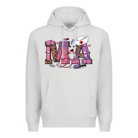 Dove Grey valentines day ma nurse Premium Hoodie - RanaPortraitStore