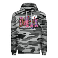 Slate Camo valentines day ma nurse Premium Hoodie - RanaPortraitStore