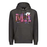 Smoke valentines day ma nurse Premium Hoodie - RanaPortraitStore