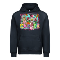 Navy easter cross background Urban Hoodie - BarkalooDesign